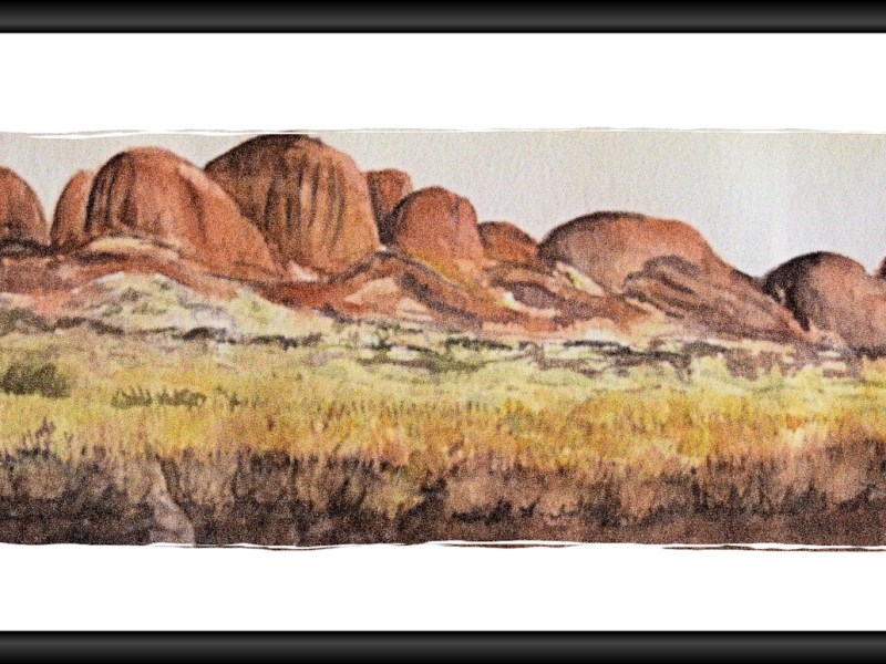 Arty Friday with the T-Team–Kata Tjuta
